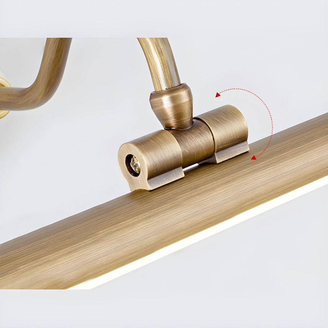 Acrylic Shade Metal Wall Light