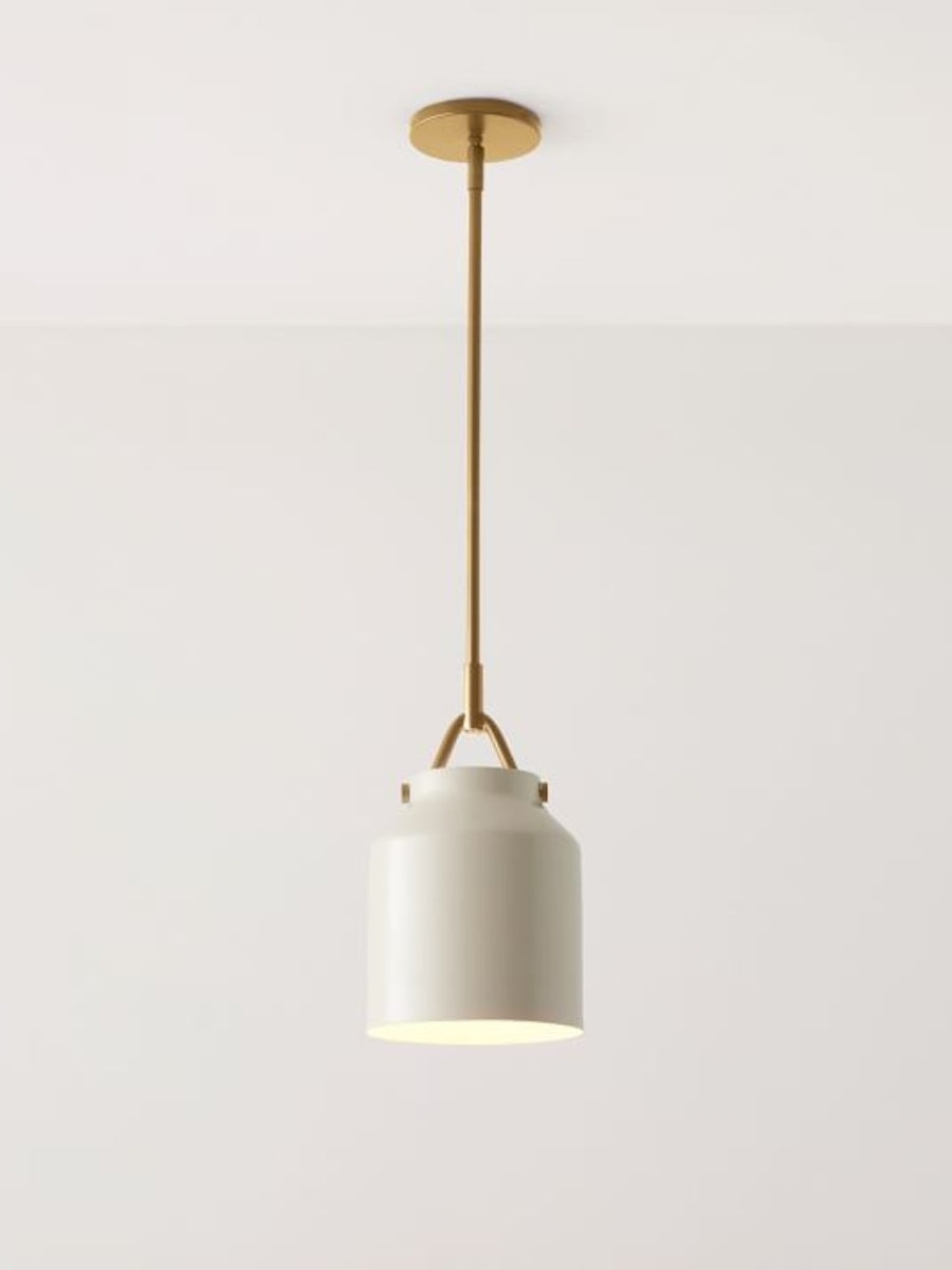 Minimalist Morandi Metal Pendant Light - Soft and Subtle Charm