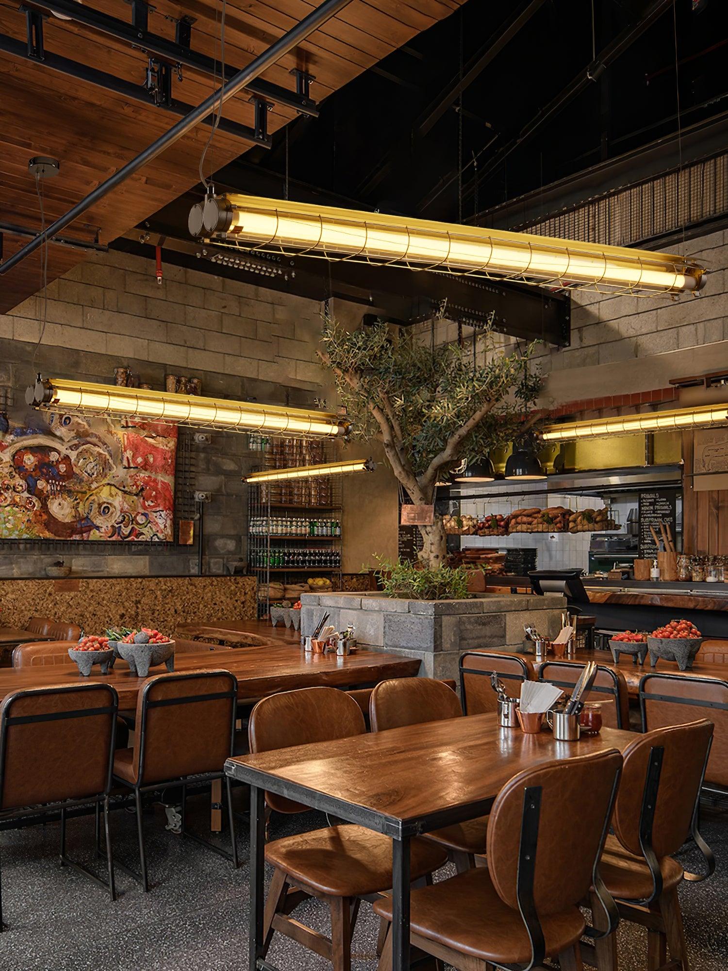 Glass Linearity Chandelier Artisan Clear Cast Iron Metal Sleek Sparkling