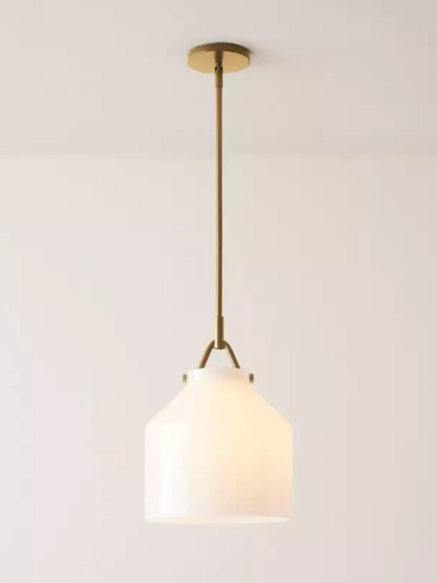 Minimalist Morandi Metal Pendant Light - Soft and Subtle Charm