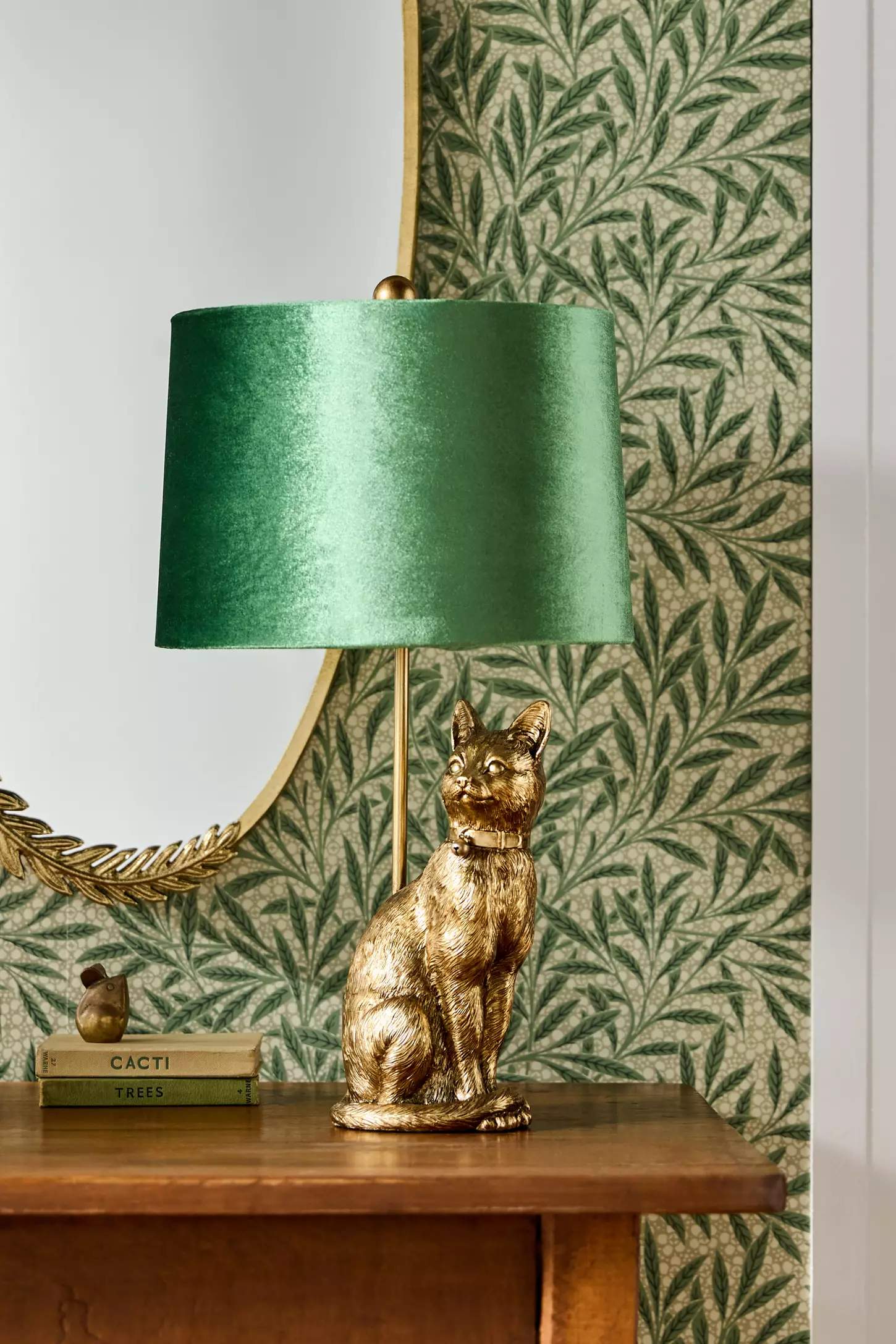 Pawdia Fabric Decorative Table Lamp - Animal Sculpture Bedside Lamp