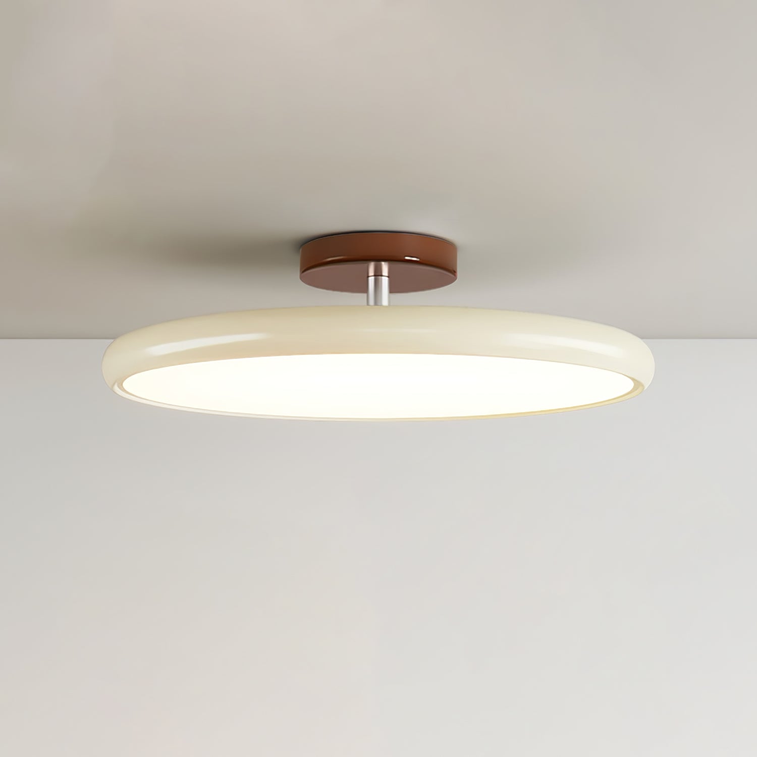 Contemporary Metal Acrylic Ceiling Lamp Warm Ambient Lighting