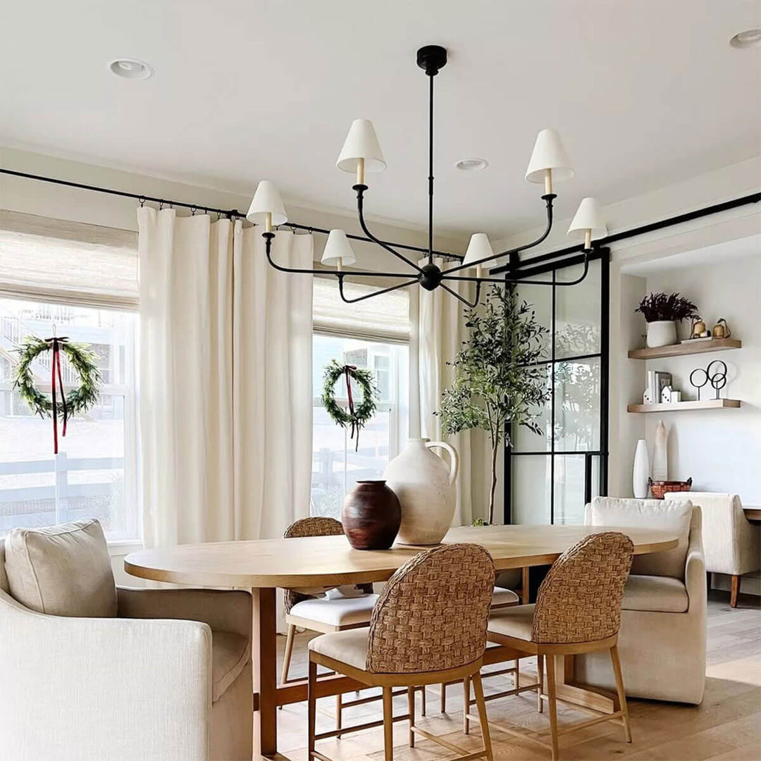 Piaf Grande Modern Industrial Metal Chandelier