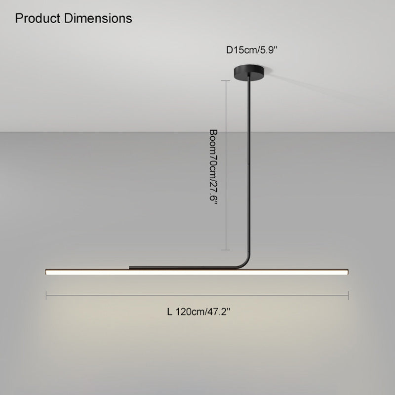 Decorative LED Ceiling Pendant Lamp Modern Minimalist Asymmetrical Design