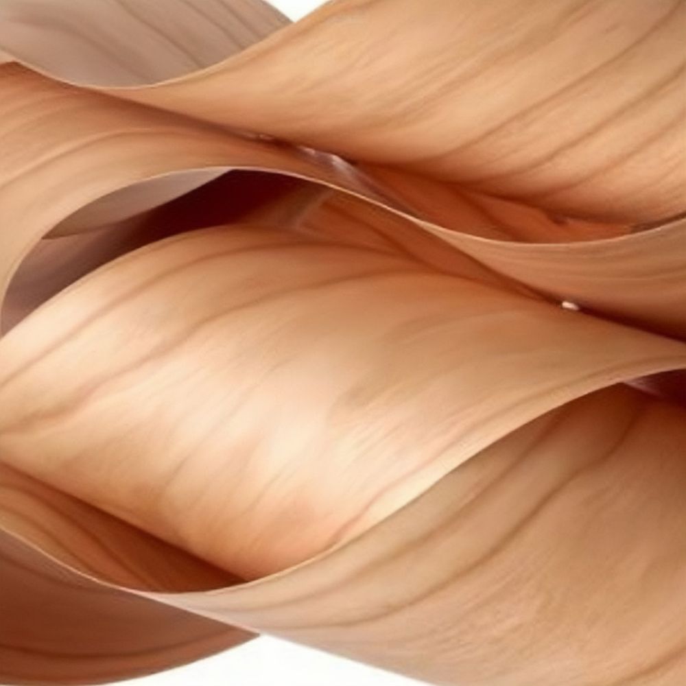 Wood Pendant Light - Slim Profile Link Design for Entryways