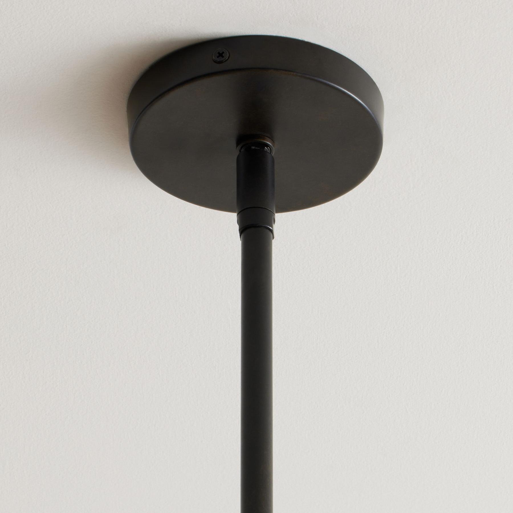 Ferrix Modern Outdoor Lantern Iron Pendant Lamp - Industial Glass Lighting Design