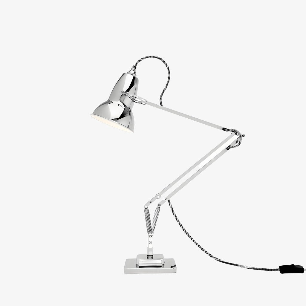 Classic Multicolor Desk Lamp - Adjustable Spring-Arm for Study Room