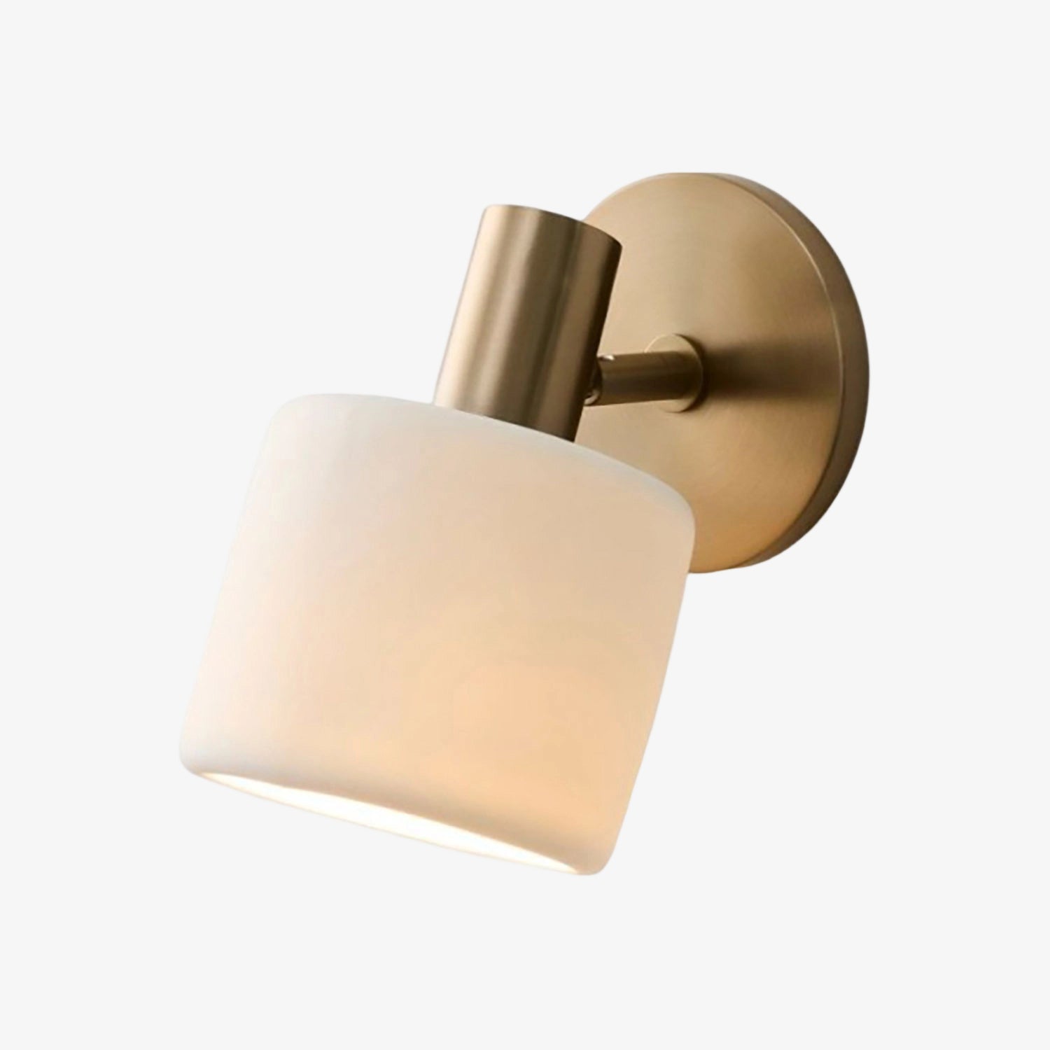 Cerova Modern Ivory Porcelain Sconce – Soft Organic Wall Light