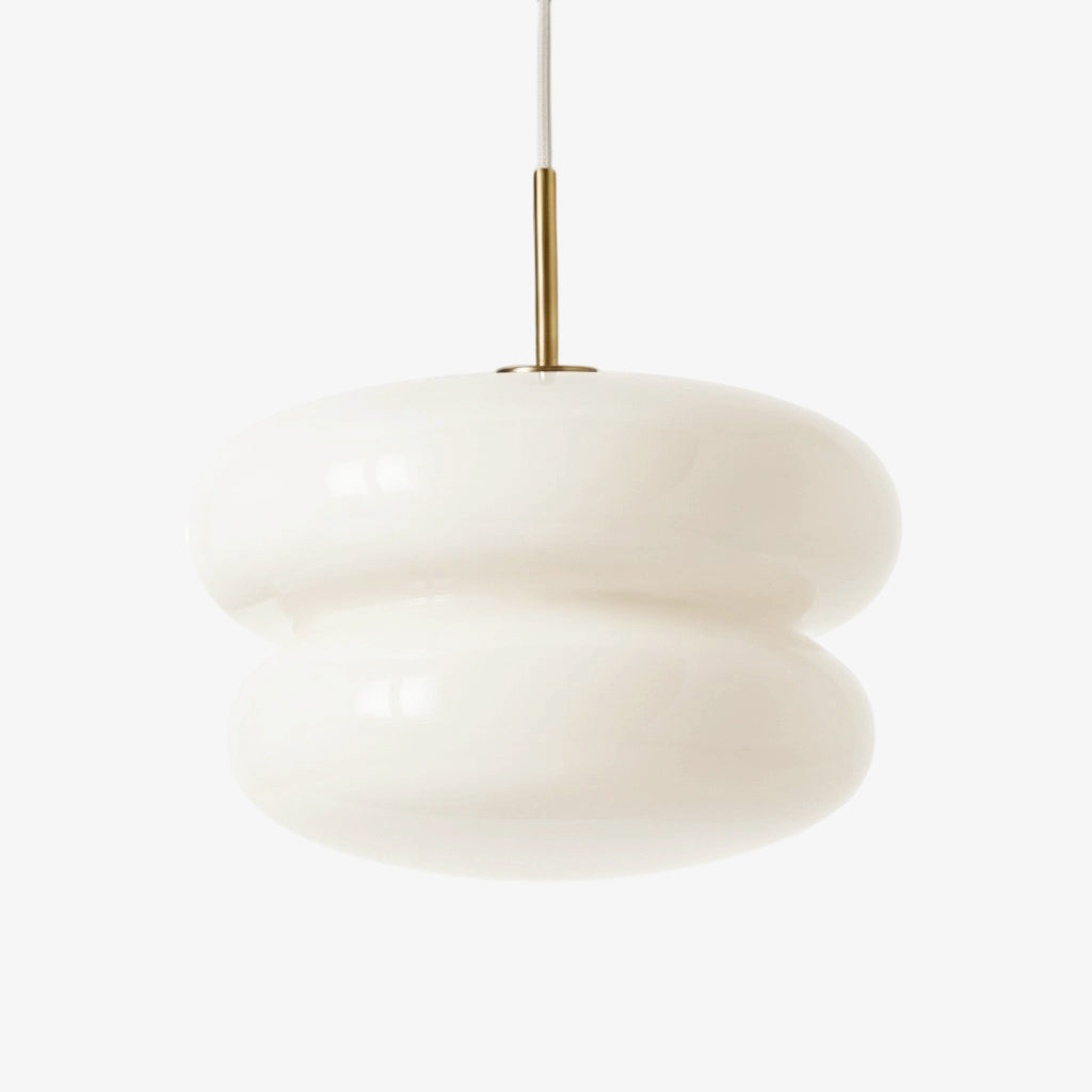 Opal Glass Pendant Lamp - Modern Hanging Lamp
