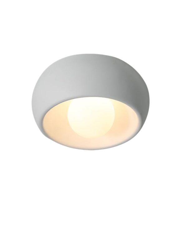 Plafonnier moderne en métal et verre, couleur noyer, pour l'éclairage intérieur