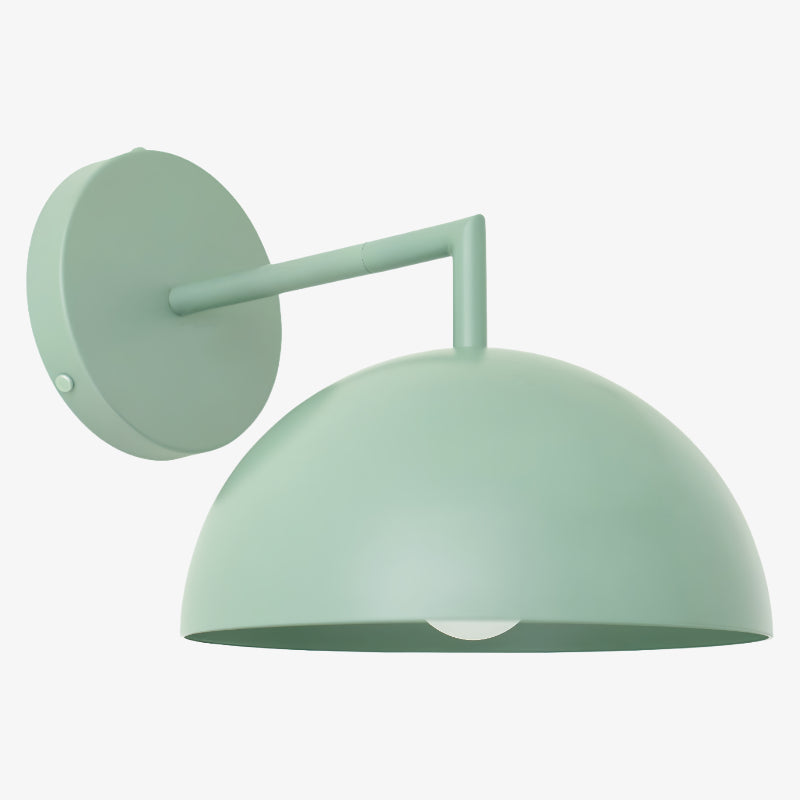 Metio Dome Minimalist Dome Sconce - Stylish Colorful Wall Light