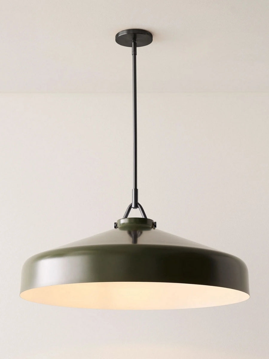 Minimalist Morandi Metal Pendant Light - Soft and Subtle Charm