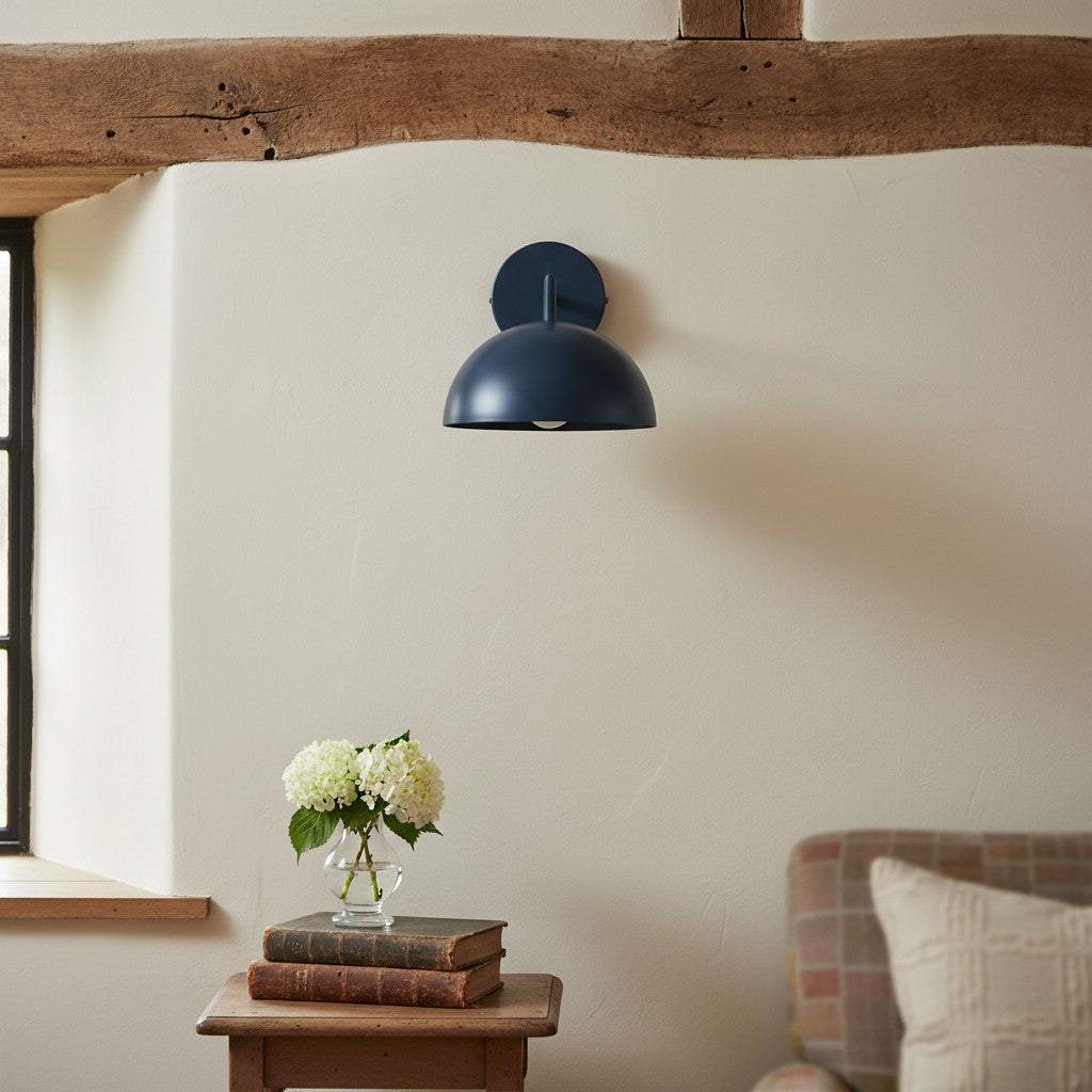 Metio Dome Minimalist Dome Sconce - Stylish Colorful Wall Light