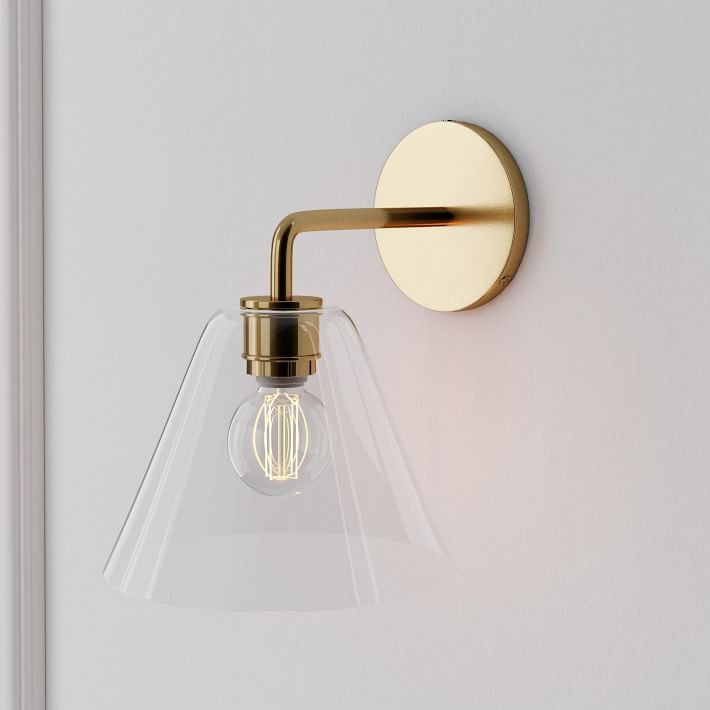 Applique murale Conica Cone - Éclairage moderne en verre à 1, 2 ou 3 lumières