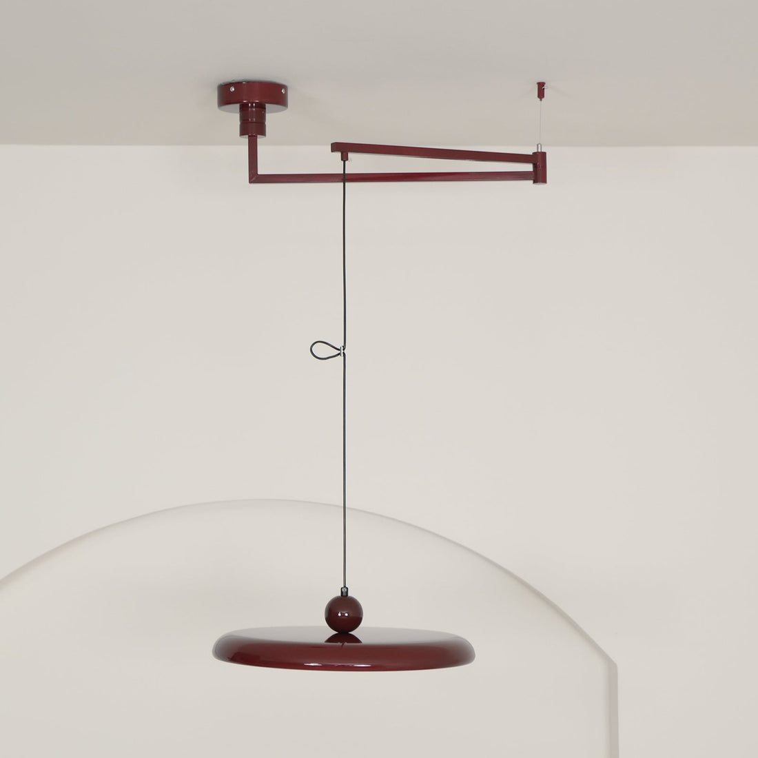 Adjustable Articulated Arm Metal Pendant Light