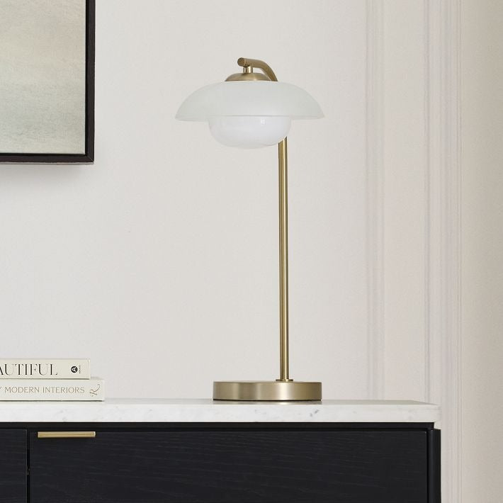 Lampe de table Elorina en métal perforé – Design moderne