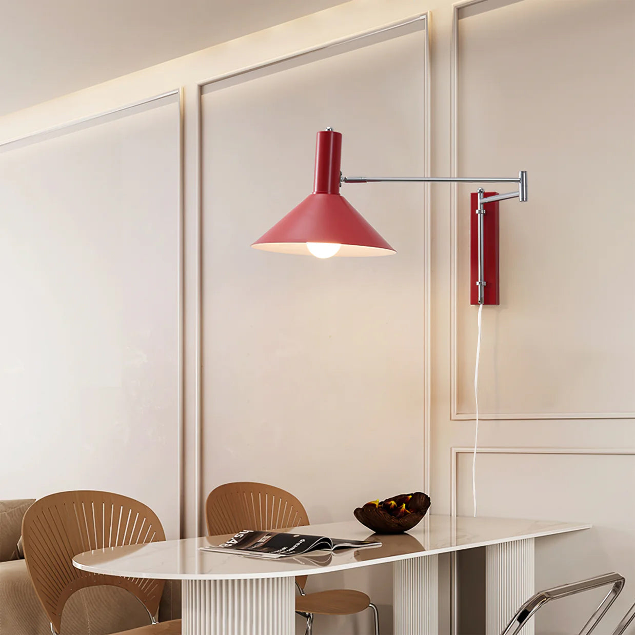 Stylish Anvia Plug In Wall Sconce