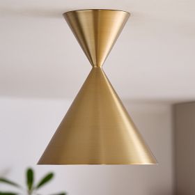 Plafonnier semi-encastré Brivana - Éclairage moderne pour la maison