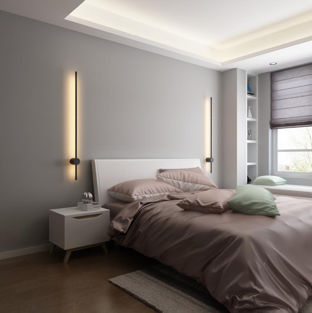 Applique murale LED linéaire Tube – Design minimaliste et moderne