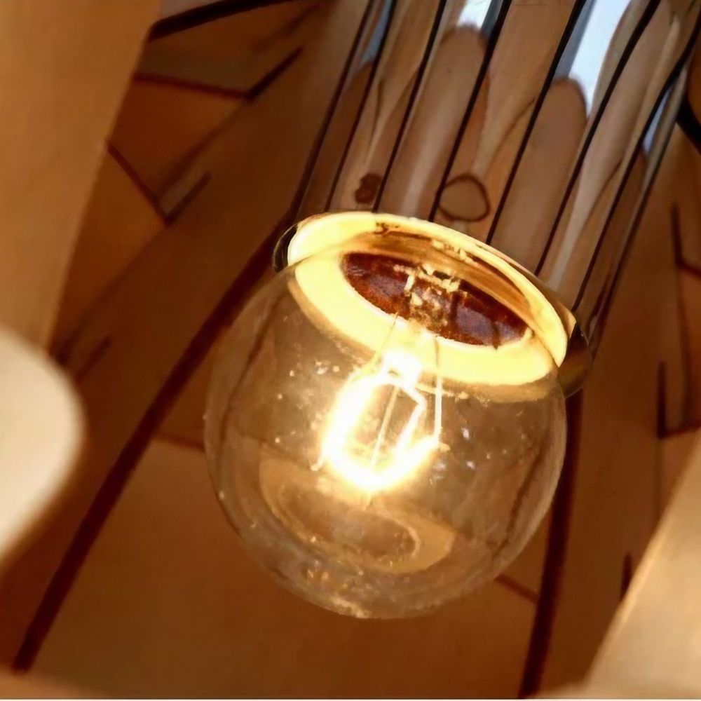 Pinecone Pendant Light - Modern Wood Pendant Light Design