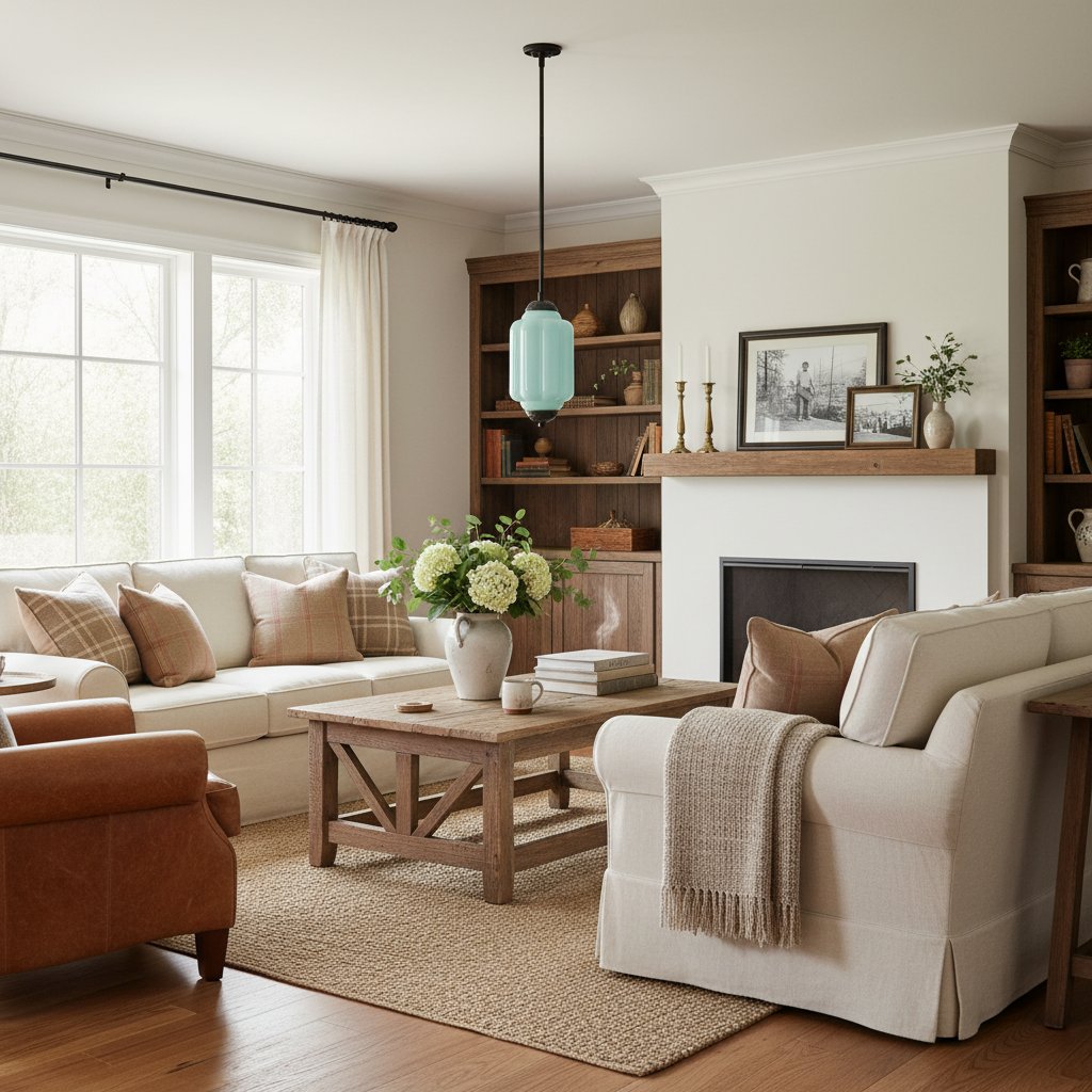 Eloise Vintage Glass Chandelier - Milk Glass Home Accent