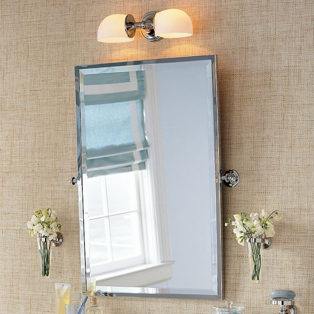 Modern Mercer Double Horizontal Metal Wall Sconce