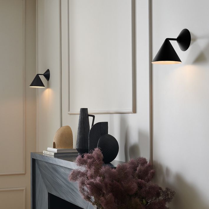 Applique murale Brivana - Éclairage moderne en laiton pour chambre et couloir