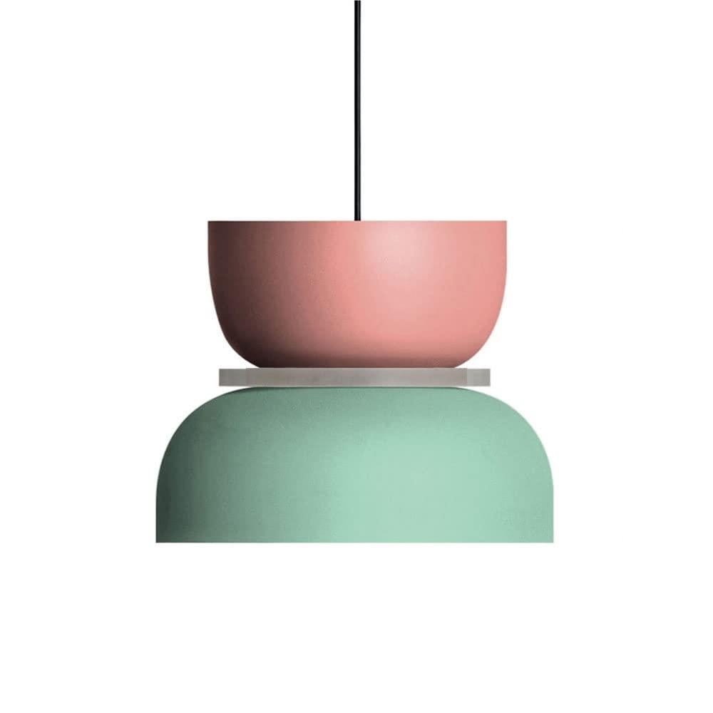 Macri Acrylic Colorful Bowl Shade Pendant Light For Kitchen