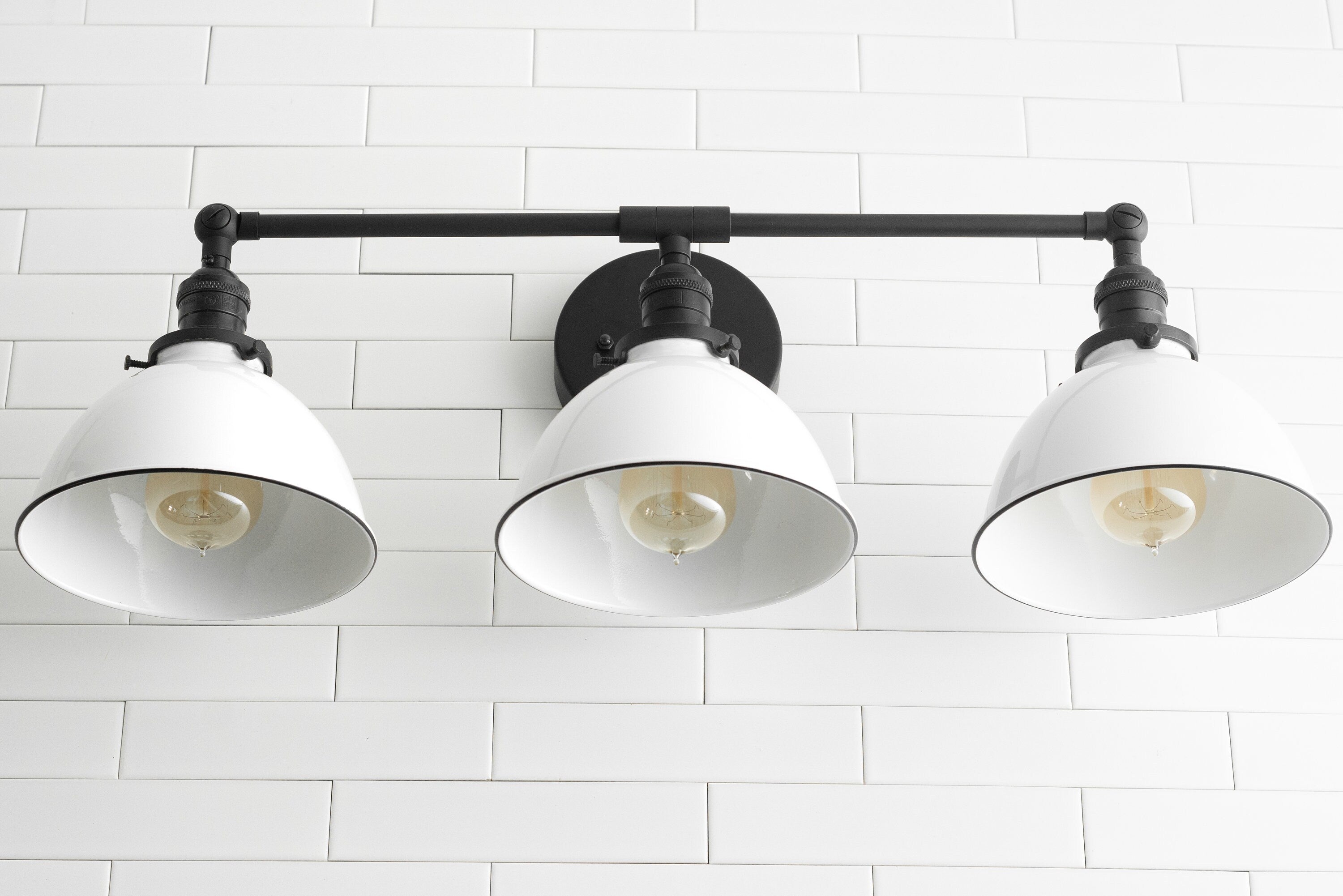 Conique Metal Industrial Modern Vanity for rustic bathroom