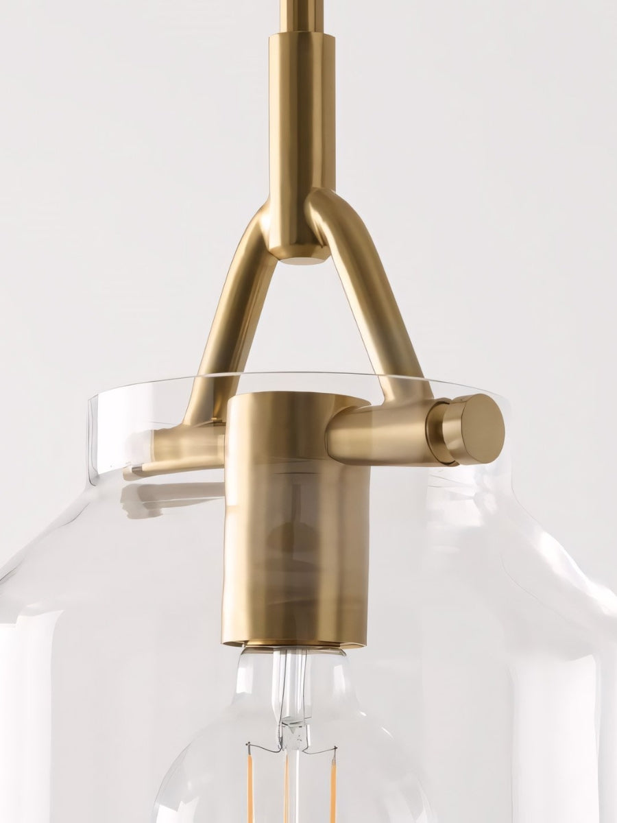 Minimalist Morandi Metal Pendant Light - Soft and Subtle Charm