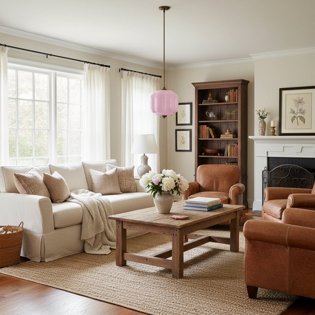 Eloise Vintage Glass Chandelier - Milk Glass Home Accent