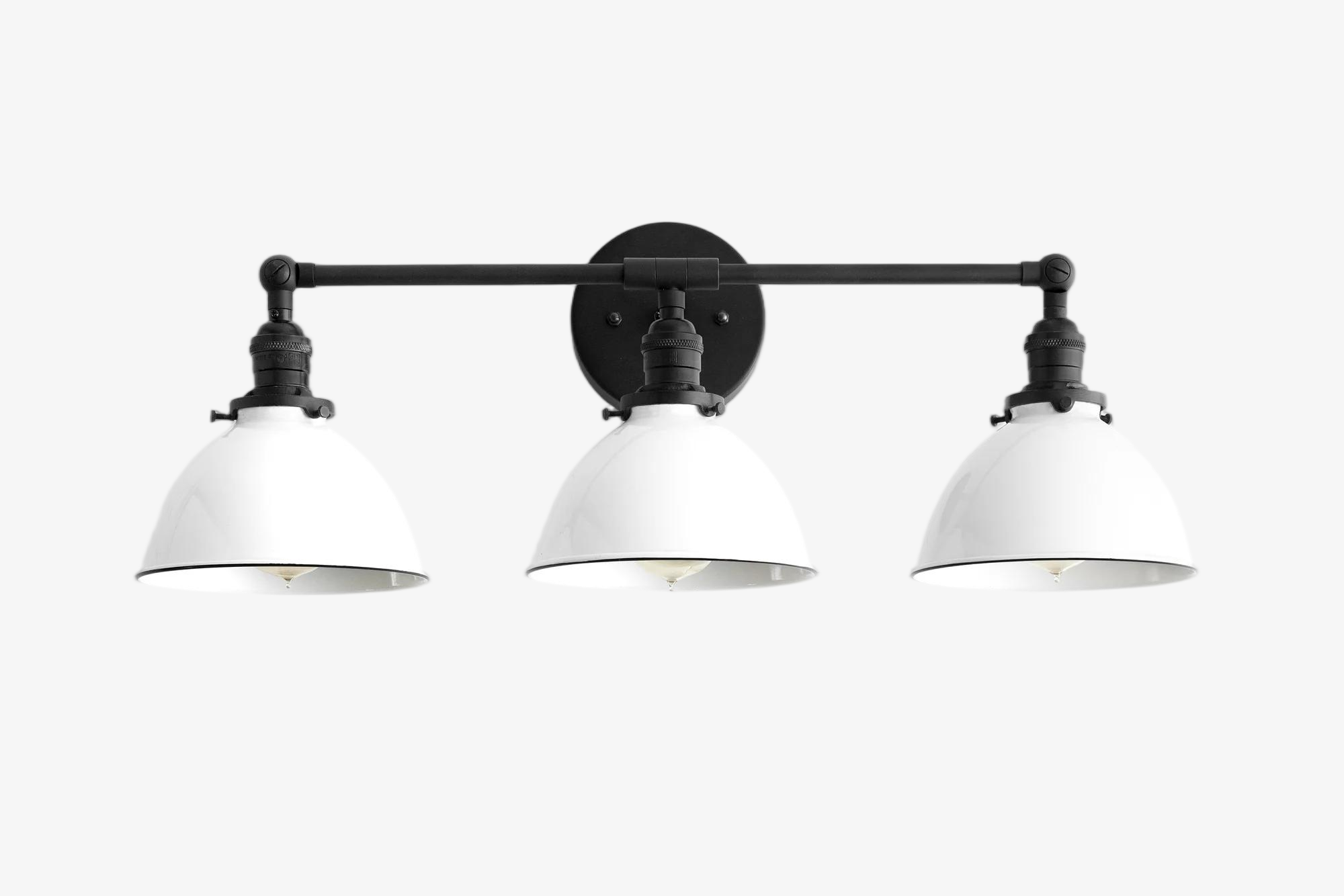 Conique Metal Industrial Modern Vanity for rustic bathroom