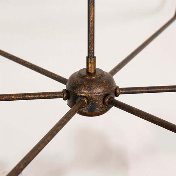 Piaf Grande Modern Industrial Metal Chandelier