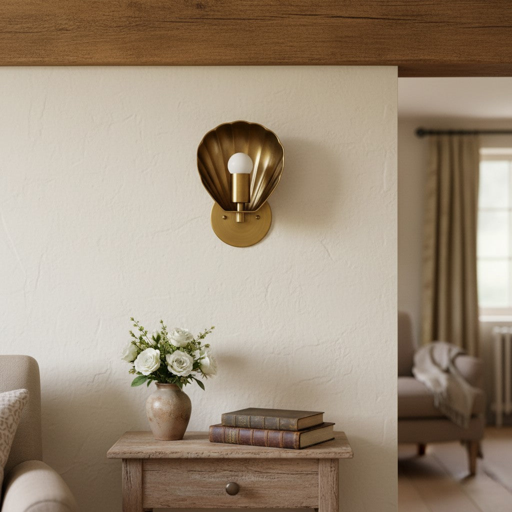 Ornato Luxe Deco Brass Wall Light - Multiple Finishes Available