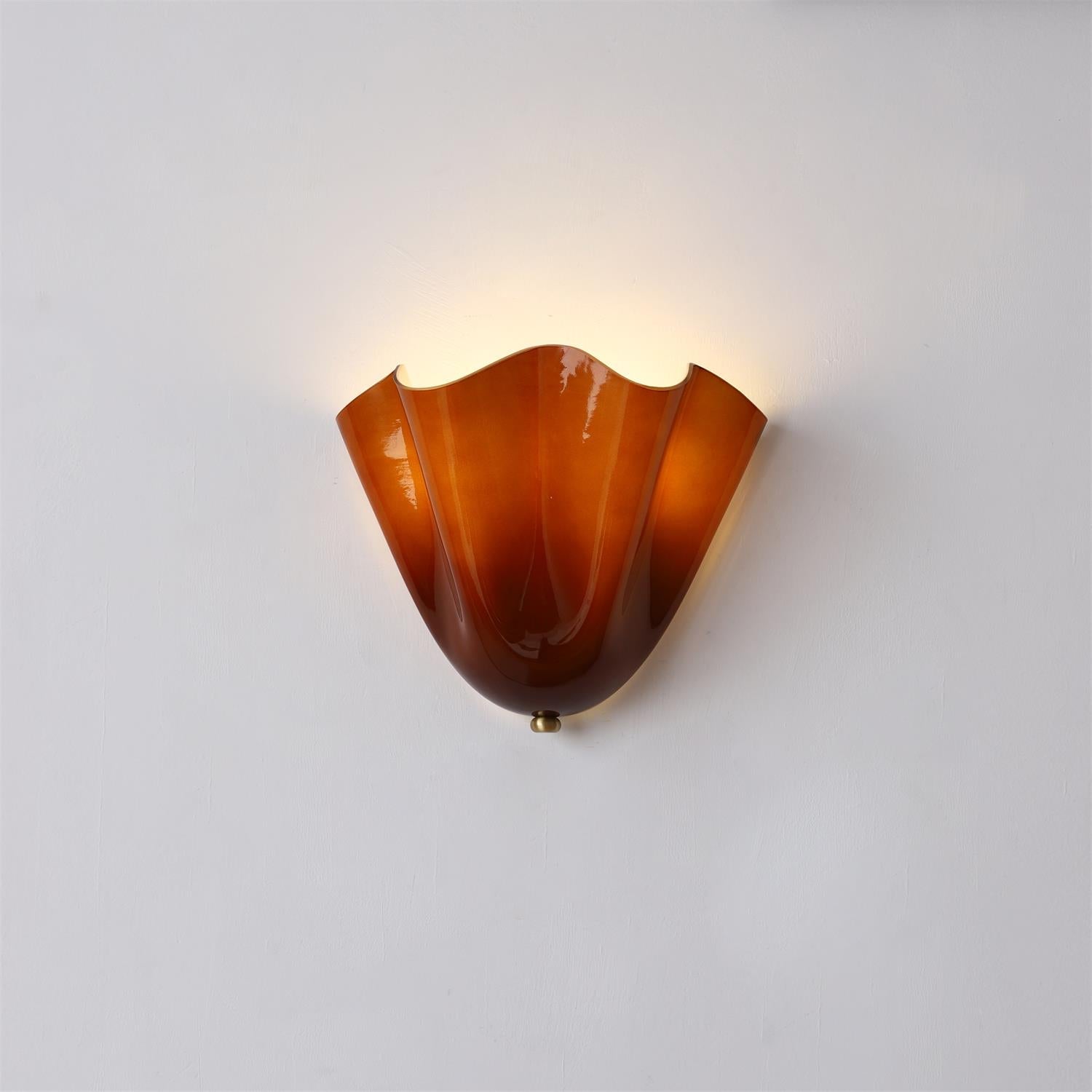 Bellina Modern Wall Light - Artisanal Glass Vera Lamp for Interior Decor