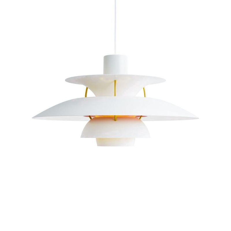 Suspension multicouche danoise - Lampe de salle à manger scandinave en métal