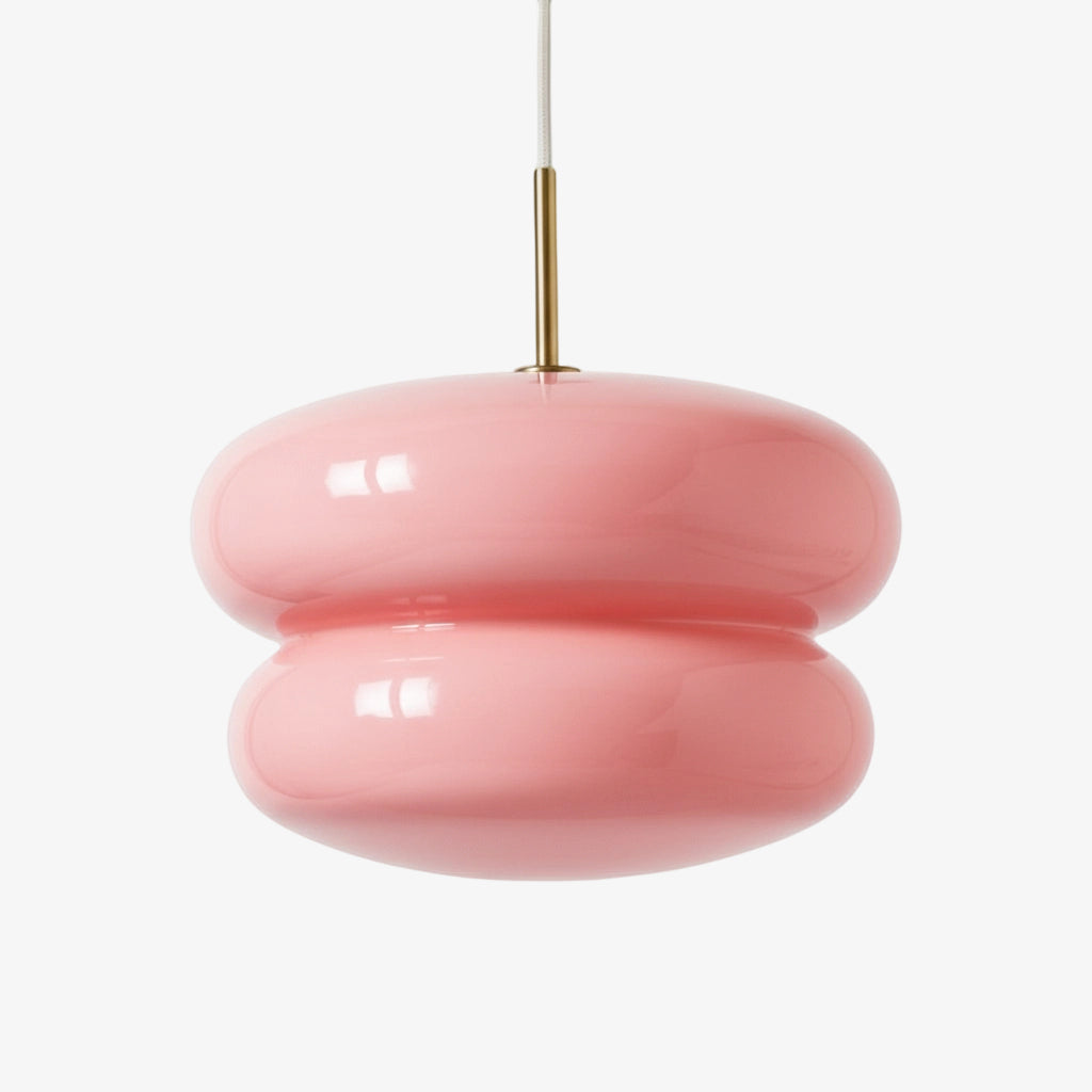 Opal Glass Pendant Lamp - Modern Hanging Lamp