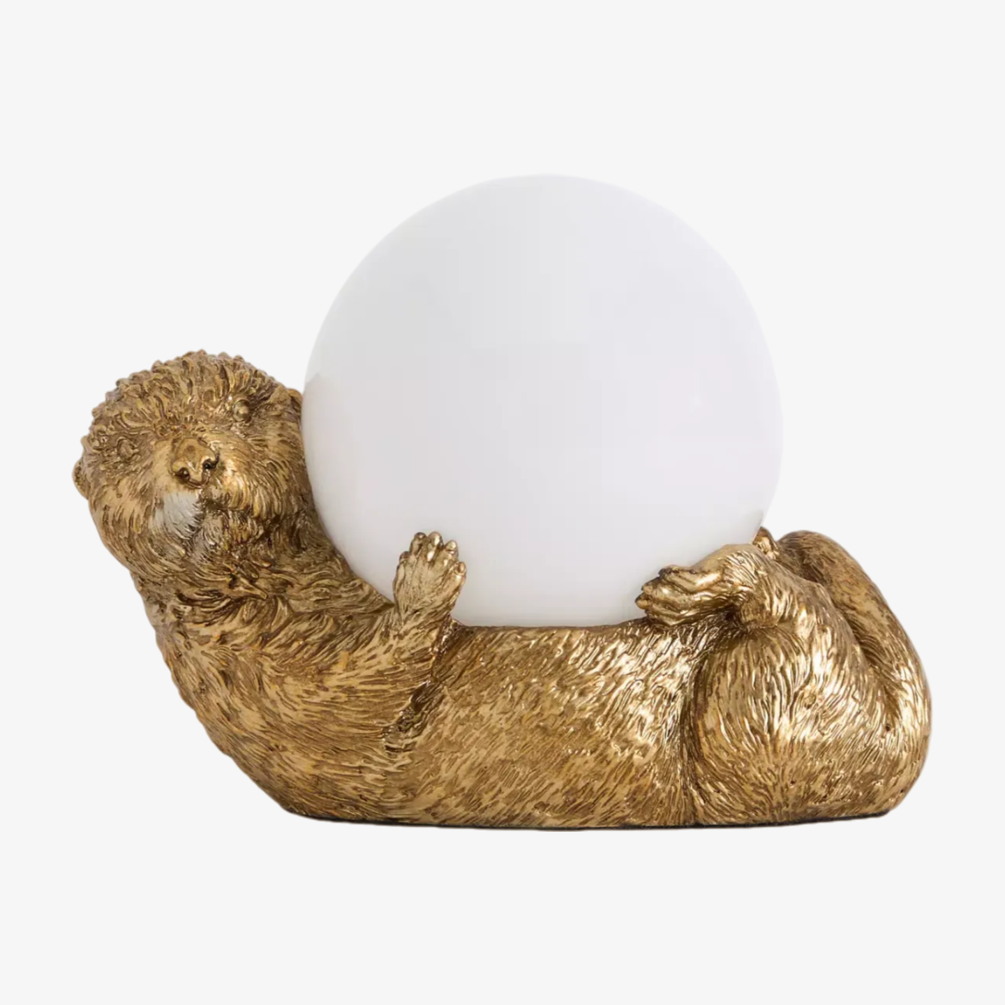 Pawdia Fabric Decorative Table Lamp - Animal Sculpture Bedside Lamp