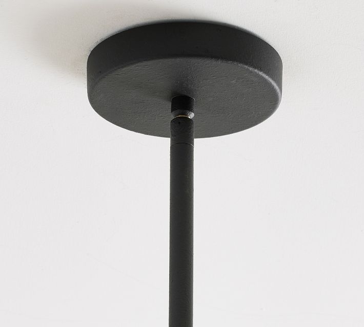 Suspension lanterne Rowan en bronze et laiton - Plafonnier suspendu en acier
