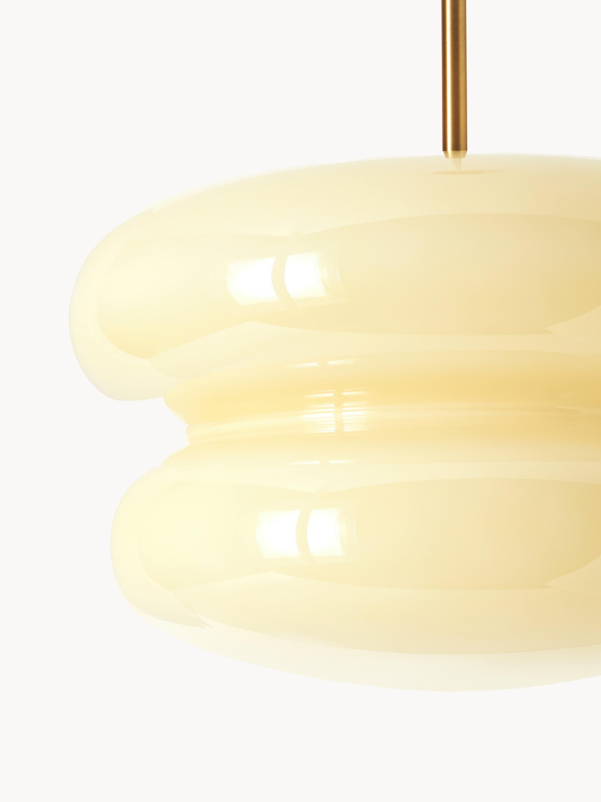 Opal Glass Pendant Lamp - Modern Hanging Lamp
