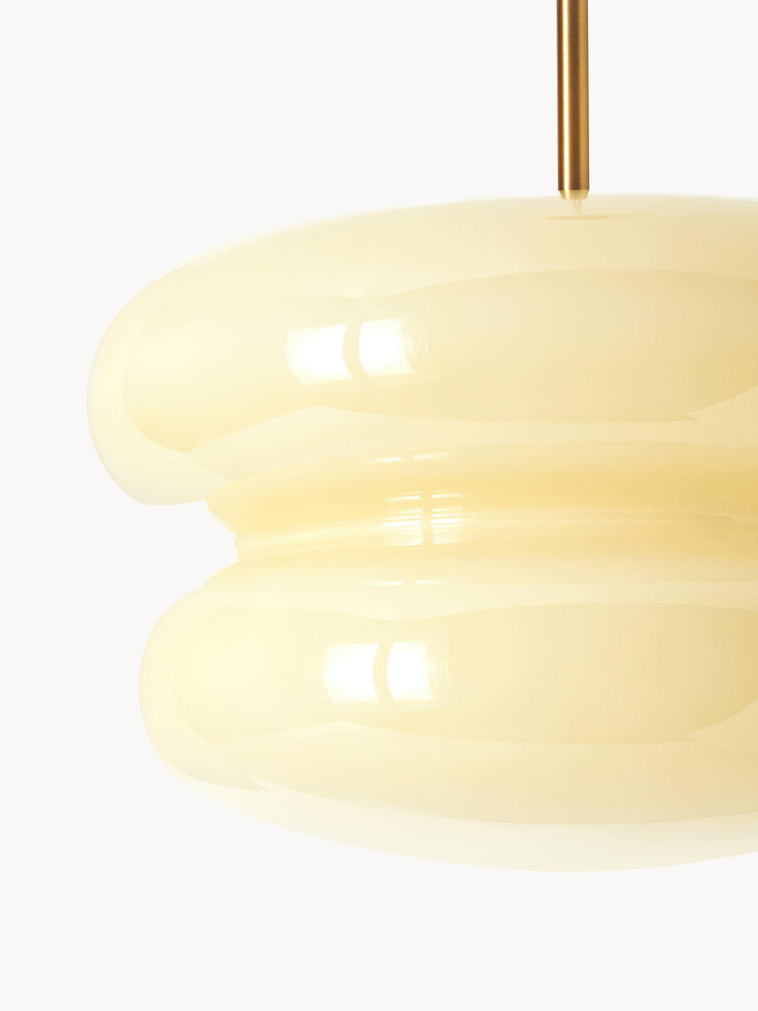 Opal Glass Pendant Lamp - Modern Hanging Lamp