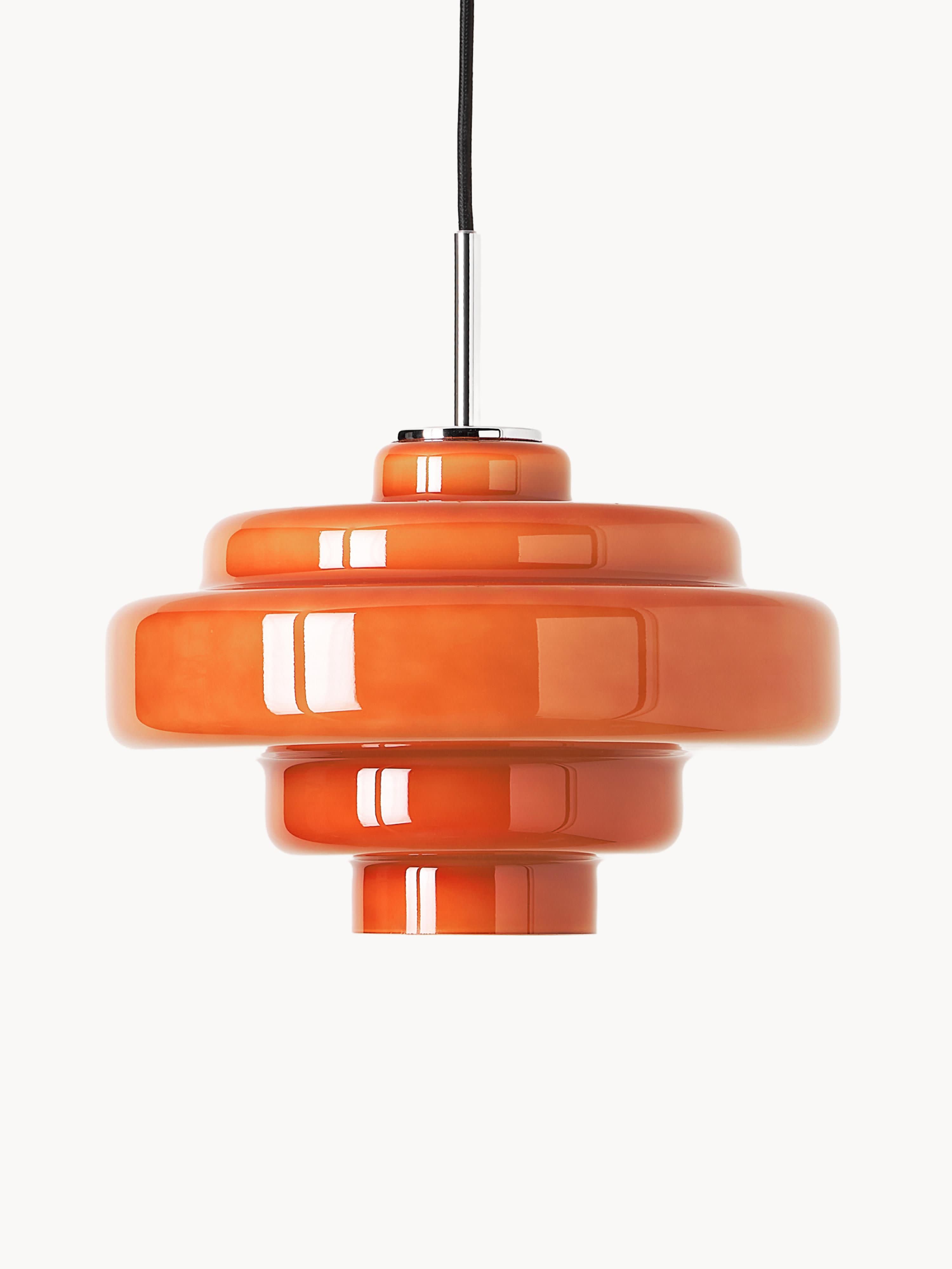 Koloro Millie Glass Pendant Light - Retro Style with Modern Elegance