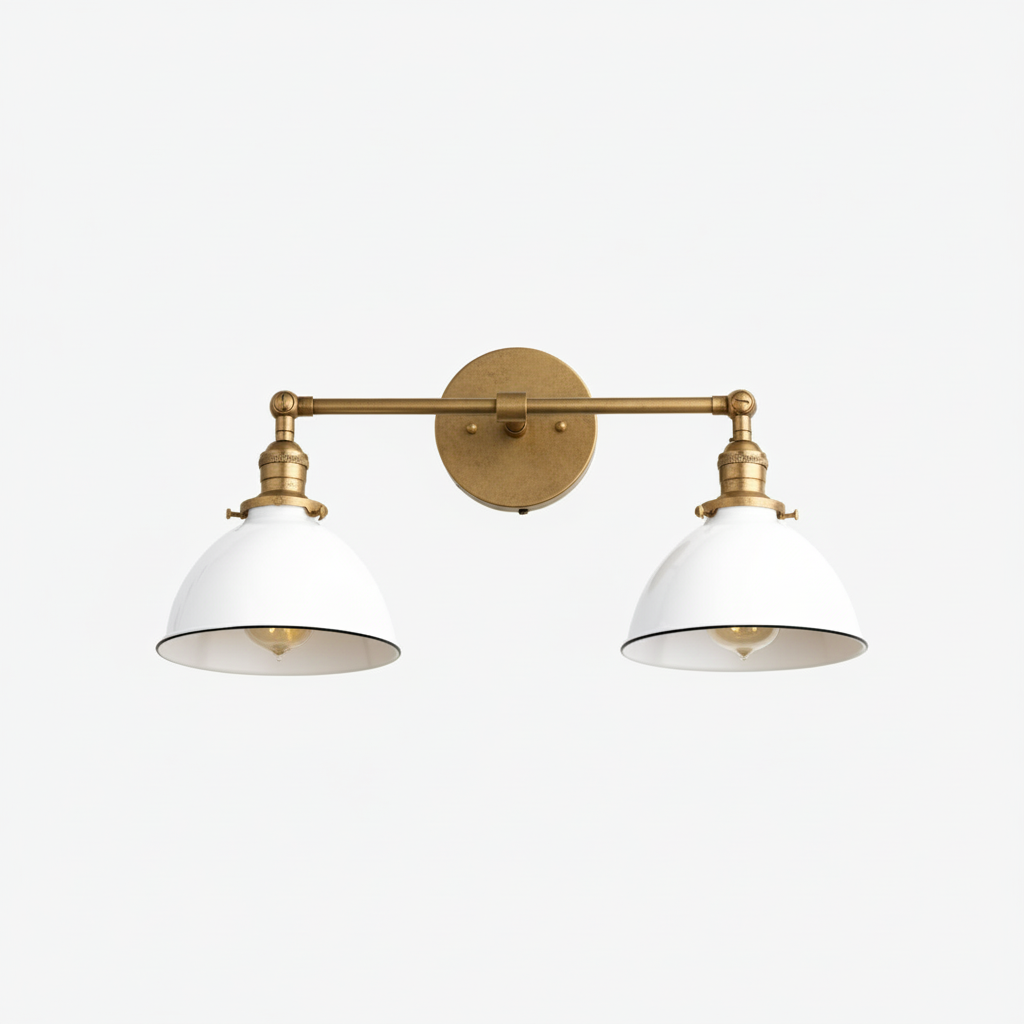 Conique Metal Industrial Vanity Light  - Modern Bathroom Lighting Fixture