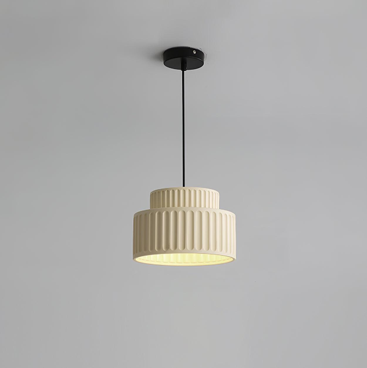 Green Retro Acrylic Ceiling Light Resin Shade Compatible with Dimmer Switches