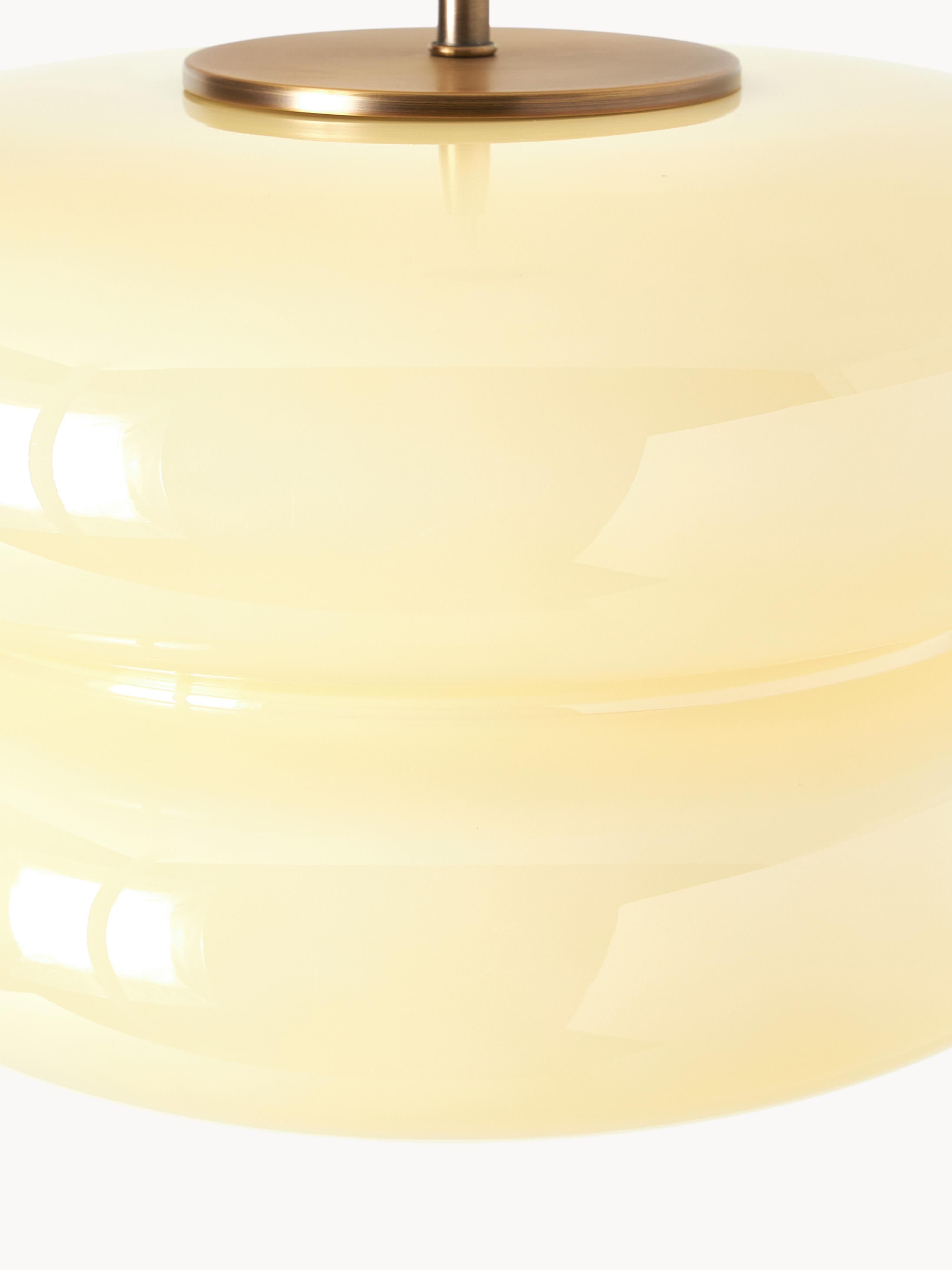 Opal Glass Pendant Lamp - Modern Hanging Lamp