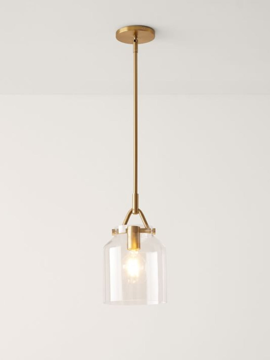 Minimalist Morandi Metal Pendant Light - Soft and Subtle Charm