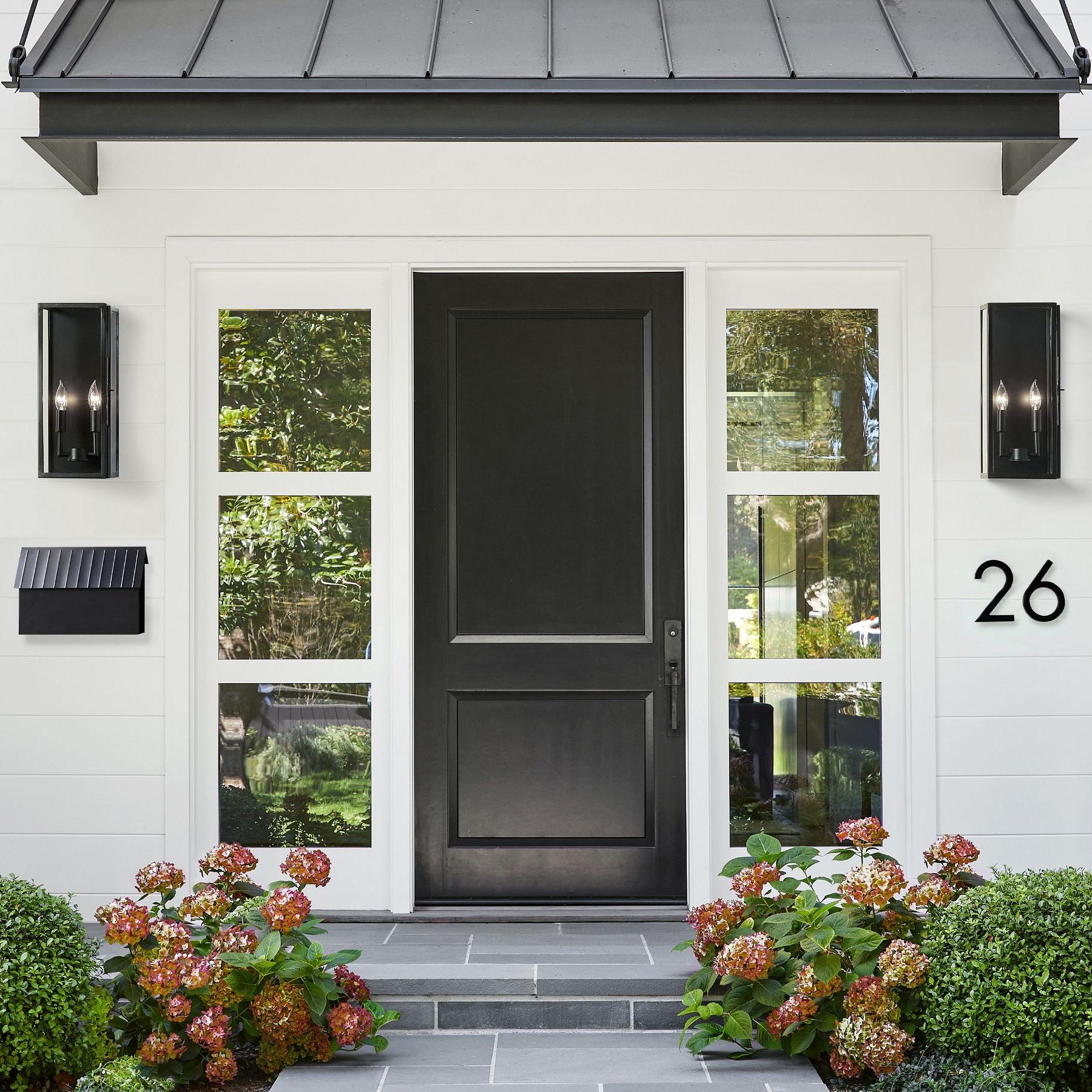 Ferrix Industrial Iron Outdoor Wall Lamp - Lighting Stylish Exterior Glass Lighting