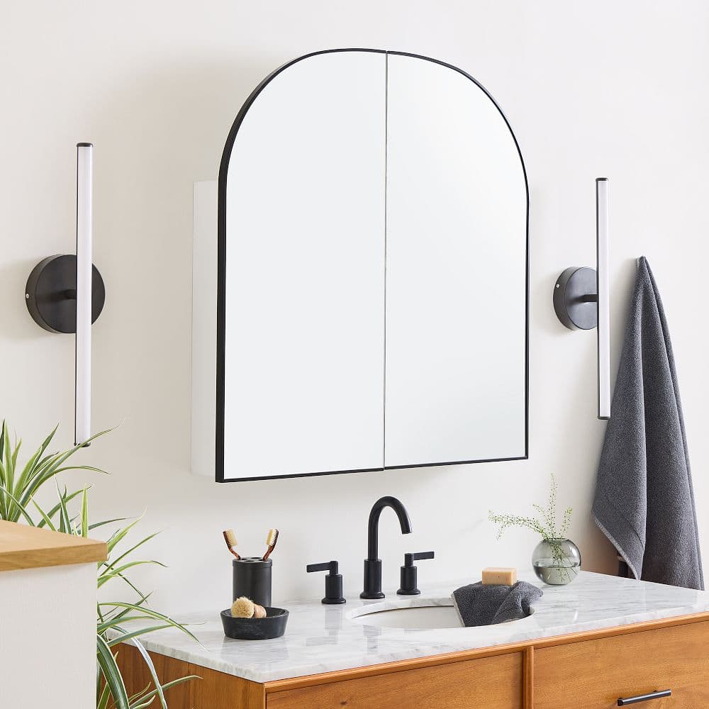 Voro Modern LED Wall Sconce - Metal Bathroom & Hallway Lighting Fixture