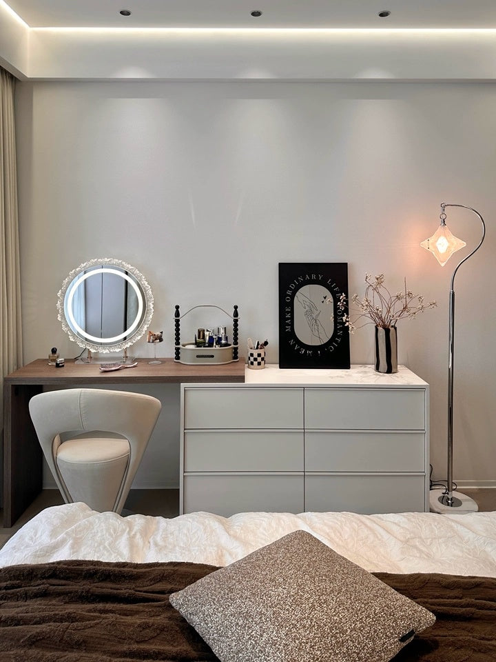 Art Deco Star Floor Lamp-Modern Standing Lamp for Living Spaces-Astris Orion