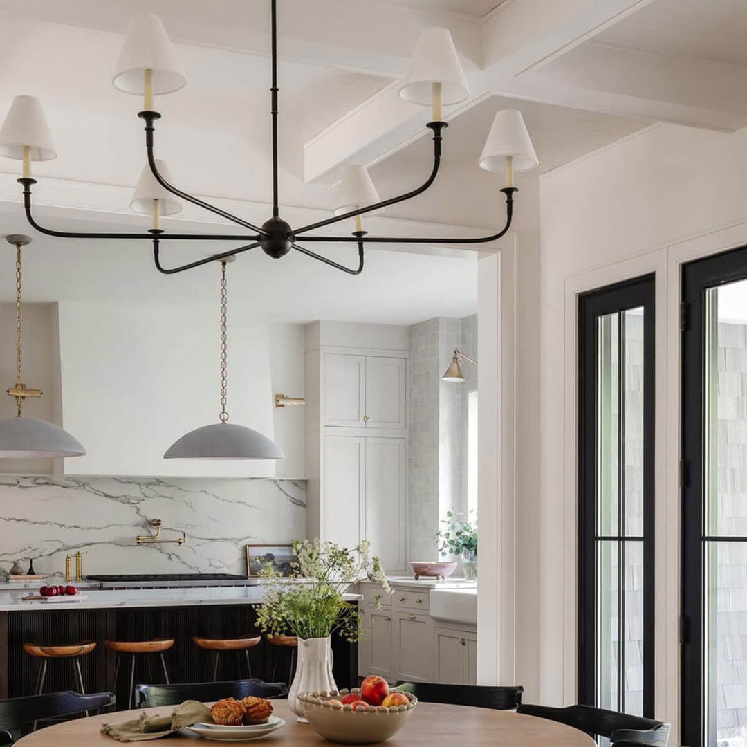 Piaf Grande Modern Industrial Metal Chandelier